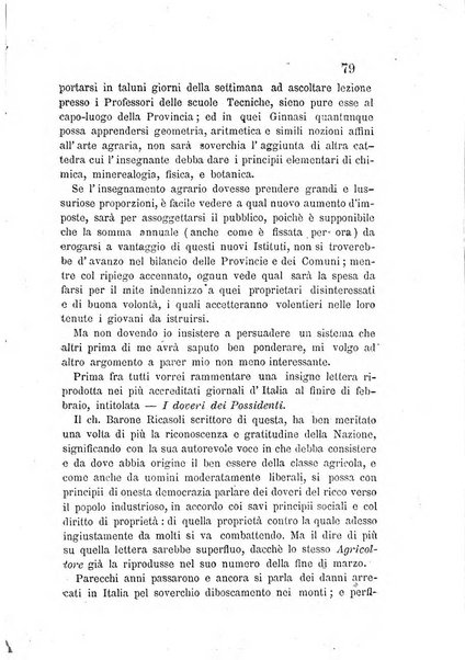 L'agricoltore periodico mensile del Comizio agrario lucchese