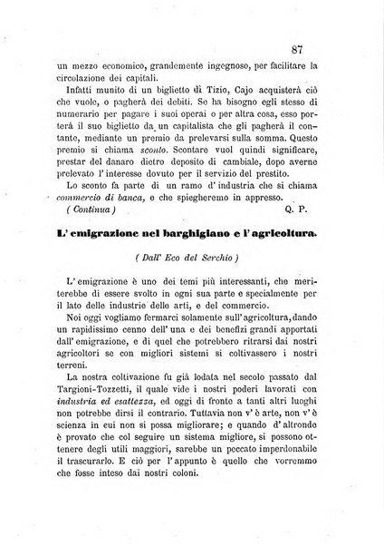 L'agricoltore periodico mensile del Comizio agrario lucchese