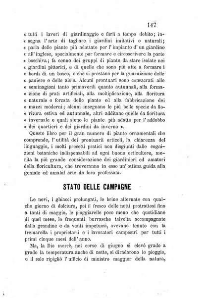 L'agricoltore periodico mensile del Comizio agrario lucchese