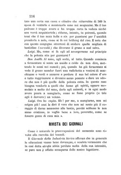 L'agricoltore periodico mensile del Comizio agrario lucchese