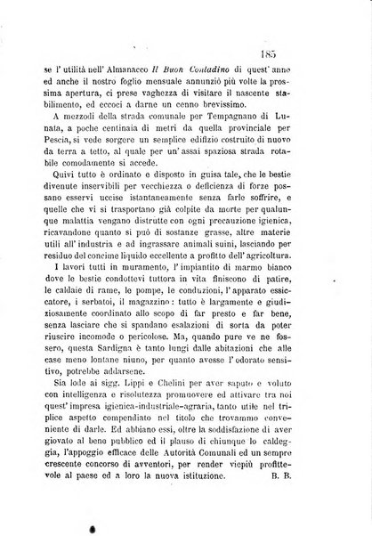 L'agricoltore periodico mensile del Comizio agrario lucchese