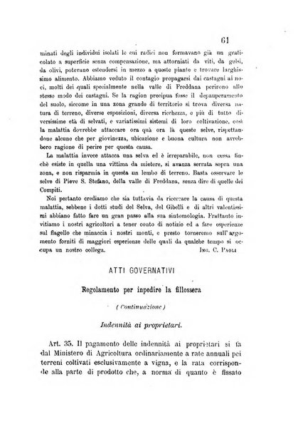 L'agricoltore periodico mensile del Comizio agrario lucchese