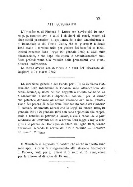 L'agricoltore periodico mensile del Comizio agrario lucchese