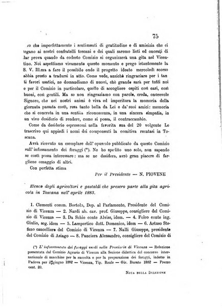 L'agricoltore periodico mensile del Comizio agrario lucchese