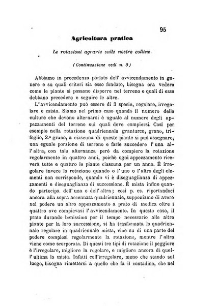 L'agricoltore periodico mensile del Comizio agrario lucchese