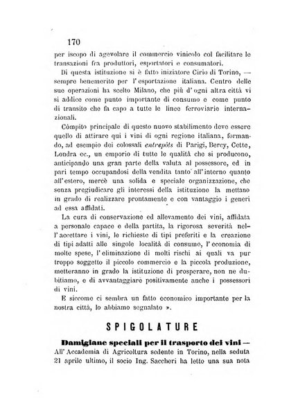 L'agricoltore periodico mensile del Comizio agrario lucchese