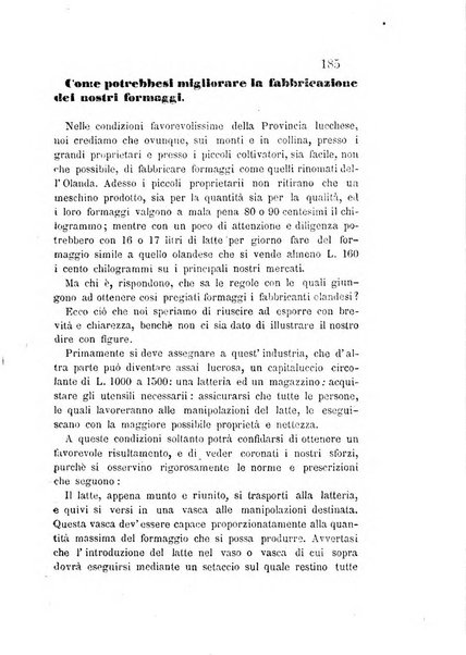 L'agricoltore periodico mensile del Comizio agrario lucchese