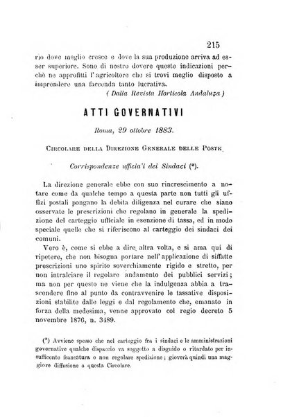 L'agricoltore periodico mensile del Comizio agrario lucchese