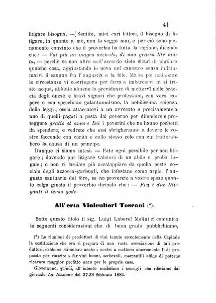 L'agricoltore periodico mensile del Comizio agrario lucchese