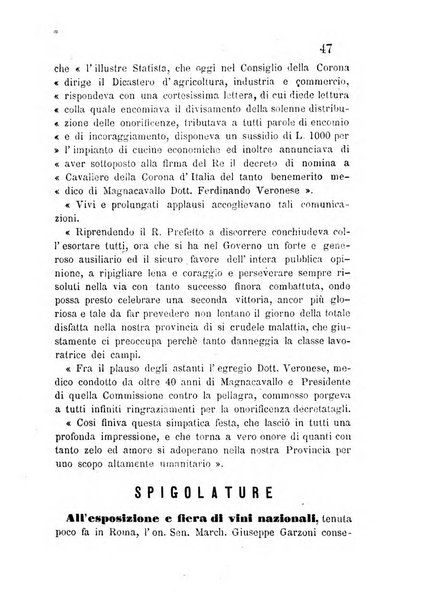 L'agricoltore periodico mensile del Comizio agrario lucchese