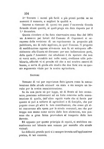 L'agricoltore periodico mensile del Comizio agrario lucchese