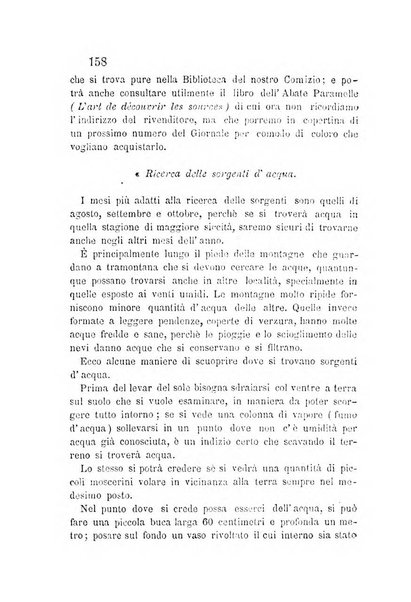 L'agricoltore periodico mensile del Comizio agrario lucchese