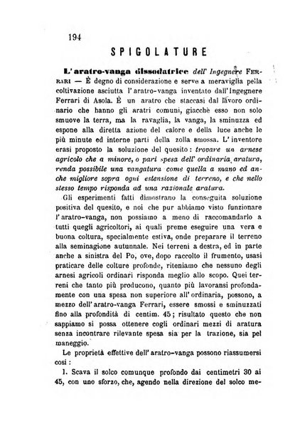 L'agricoltore periodico mensile del Comizio agrario lucchese