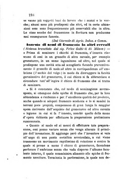 L'agricoltore periodico mensile del Comizio agrario lucchese