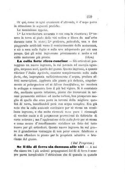 L'agricoltore periodico mensile del Comizio agrario lucchese