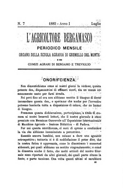 L'agricoltore bergamasco