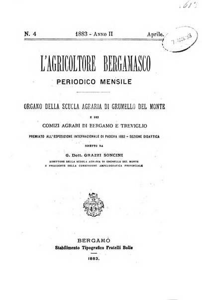 L'agricoltore bergamasco