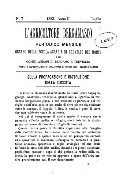 L'agricoltore bergamasco