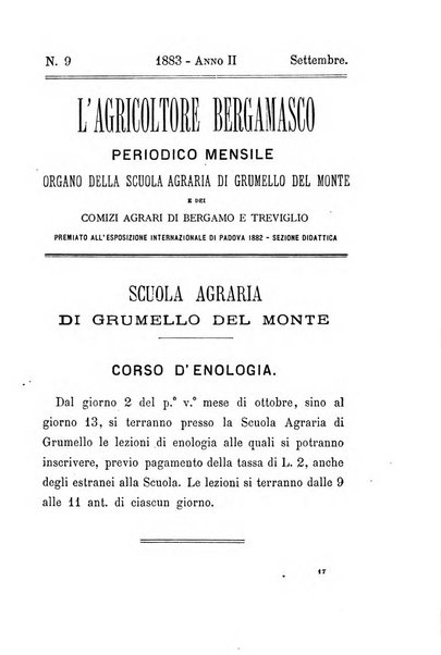 L'agricoltore bergamasco