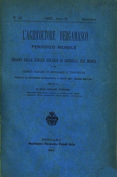 L'agricoltore bergamasco