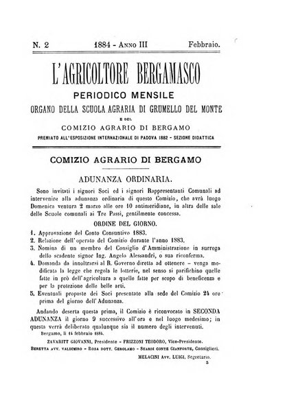 L'agricoltore bergamasco