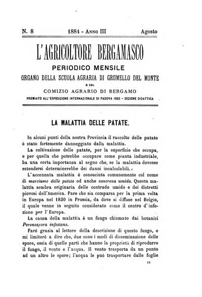 L'agricoltore bergamasco