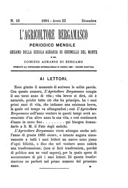 L'agricoltore bergamasco