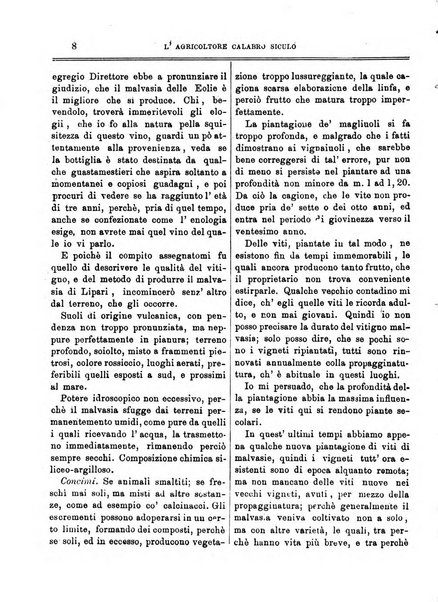 L'agricoltore calabro siculo giornale di agricoltura pratica