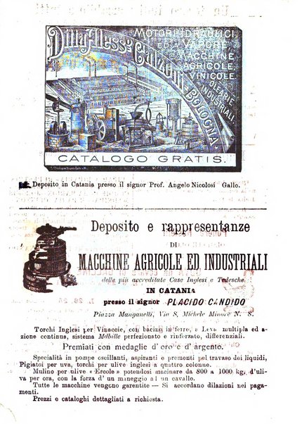 L'agricoltore calabro siculo giornale di agricoltura pratica