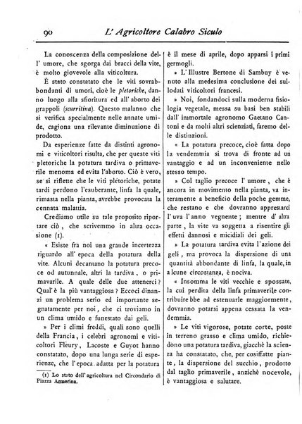 L'agricoltore calabro siculo giornale di agricoltura pratica