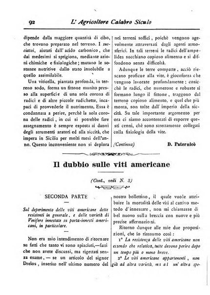 L'agricoltore calabro siculo giornale di agricoltura pratica