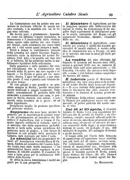 L'agricoltore calabro siculo giornale di agricoltura pratica