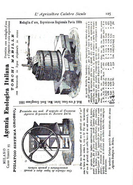 L'agricoltore calabro siculo giornale di agricoltura pratica