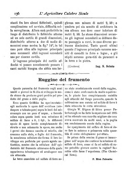 L'agricoltore calabro siculo giornale di agricoltura pratica