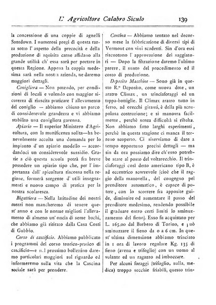 L'agricoltore calabro siculo giornale di agricoltura pratica