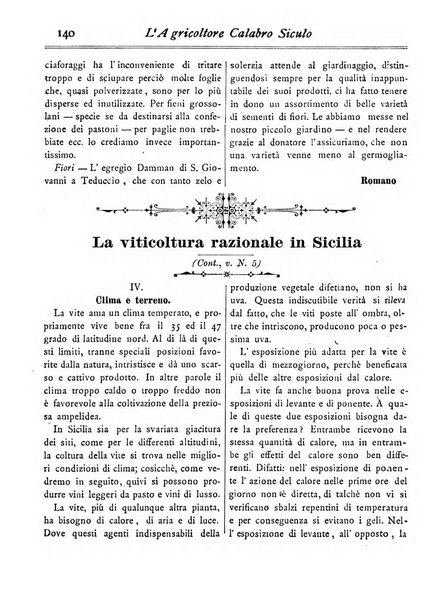 L'agricoltore calabro siculo giornale di agricoltura pratica