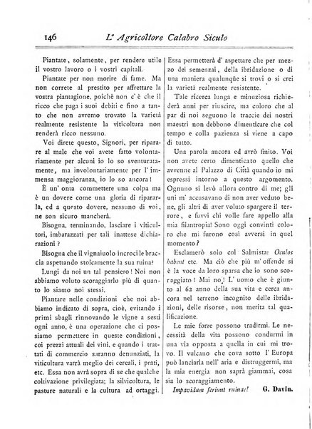 L'agricoltore calabro siculo giornale di agricoltura pratica