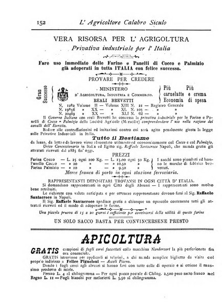 L'agricoltore calabro siculo giornale di agricoltura pratica