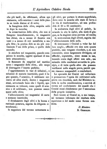 L'agricoltore calabro siculo giornale di agricoltura pratica