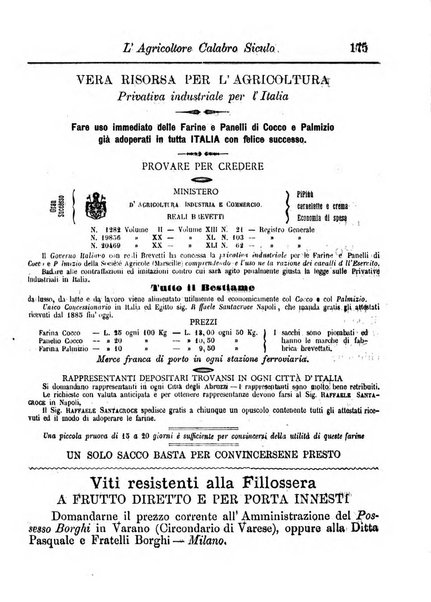 L'agricoltore calabro siculo giornale di agricoltura pratica