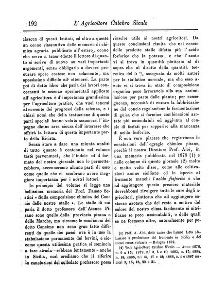 L'agricoltore calabro siculo giornale di agricoltura pratica