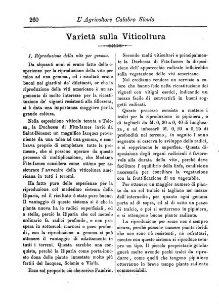 L'agricoltore calabro siculo giornale di agricoltura pratica