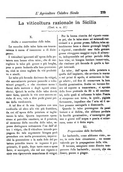 L'agricoltore calabro siculo giornale di agricoltura pratica