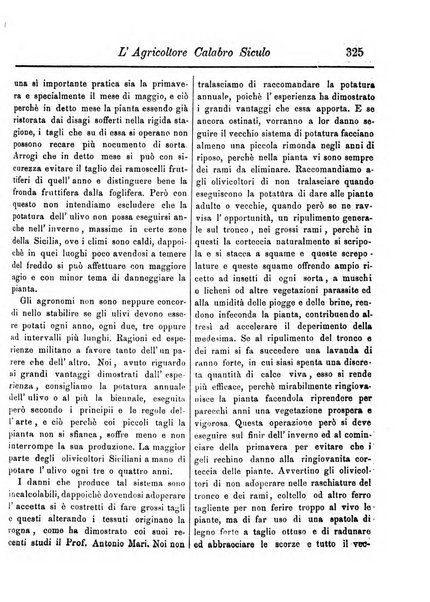 L'agricoltore calabro siculo giornale di agricoltura pratica