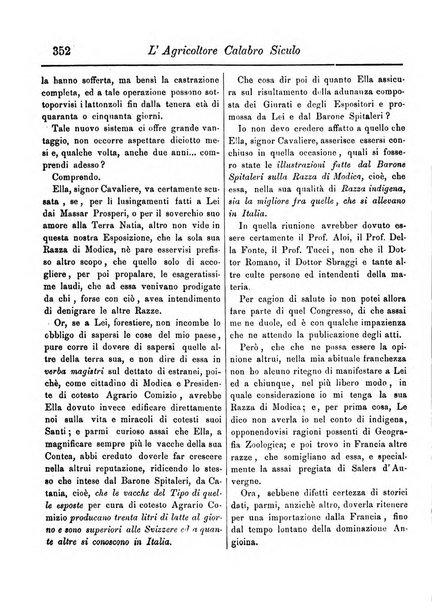 L'agricoltore calabro siculo giornale di agricoltura pratica