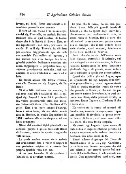 L'agricoltore calabro siculo giornale di agricoltura pratica