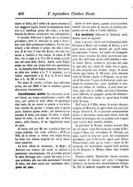 L'agricoltore calabro siculo giornale di agricoltura pratica