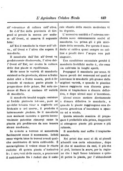 L'agricoltore calabro siculo giornale di agricoltura pratica