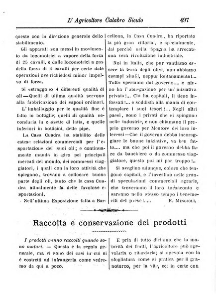 L'agricoltore calabro siculo giornale di agricoltura pratica