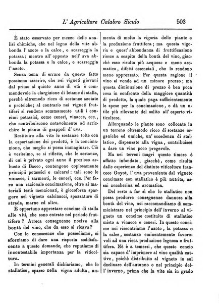 L'agricoltore calabro siculo giornale di agricoltura pratica